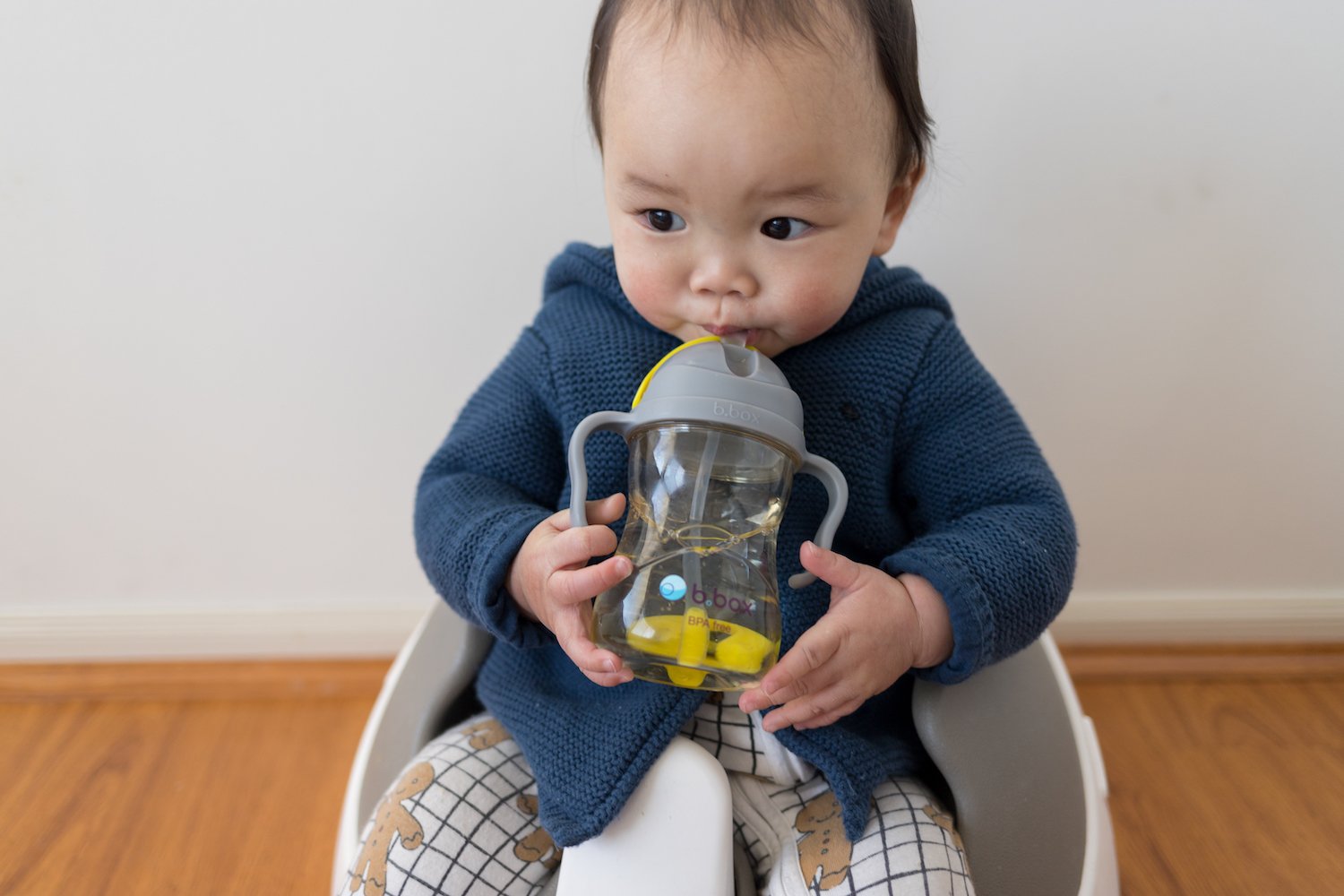 b.box NEW Sippy Cup - Deluxe Edition - PPSU - Blue Green
