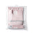 Miniware Roll & Lock bib (Set of 2) - Silicone Bib in Cotton Candy + Grey