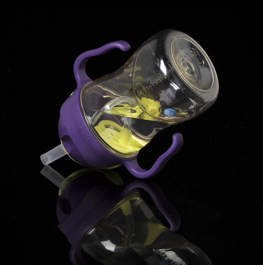 b.box NEW Sippy Cup- Deluxe Edition - PPSU - Green Purple