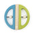 Tegu Swivel Bugs Green & Teal Magnetic Wooden Blocks
