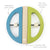 Tegu Swivel Bugs Green & Teal Magnetic Wooden Blocks
