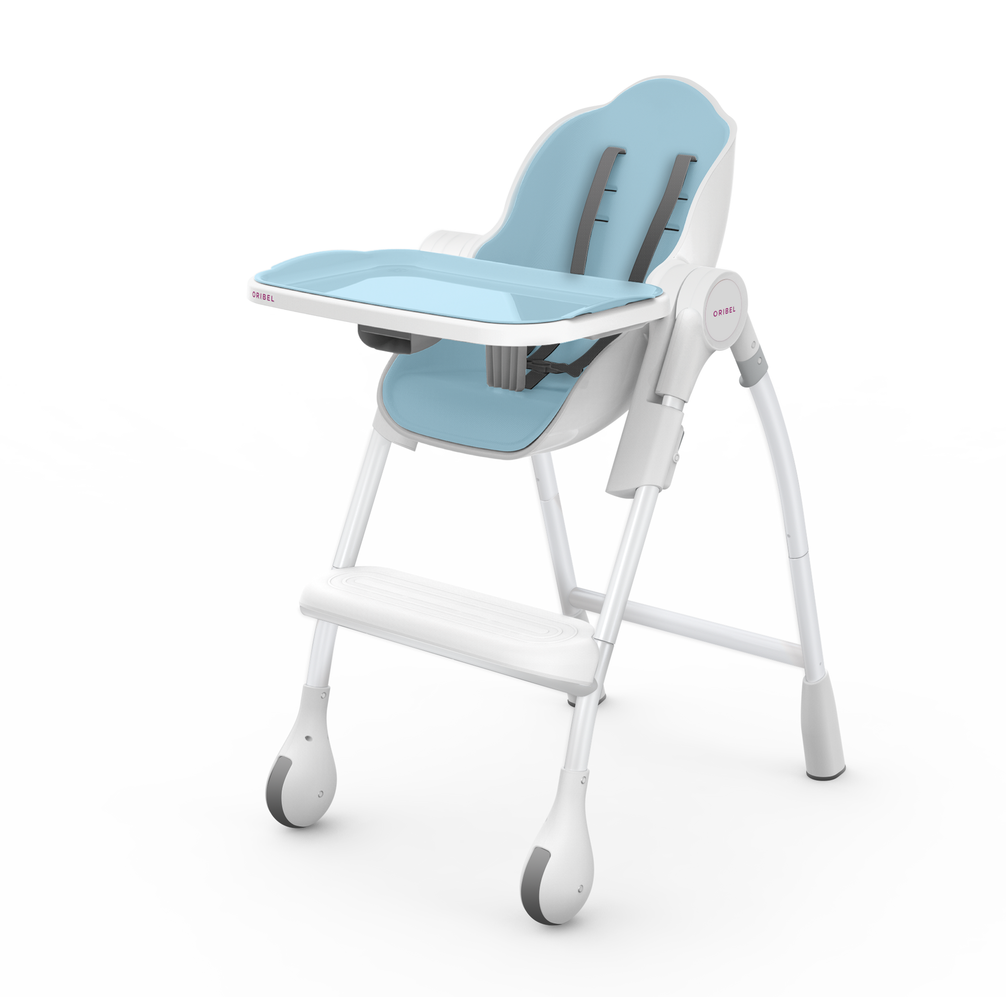 Oribel Cocoon - 3-Stage Highchair - Pistachio Macaron