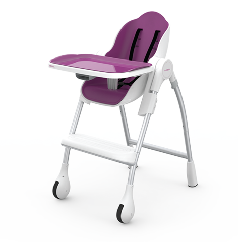 Oribel Cocoon - 3-Stage Highchair - Blueberry Marshmallow