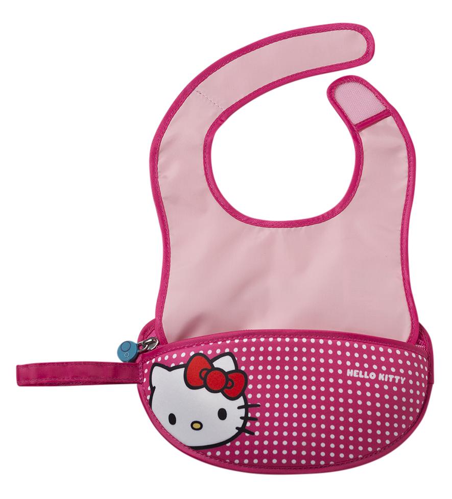 b.box x Hello Kitty Travel Bib with Spoon - Pop Star