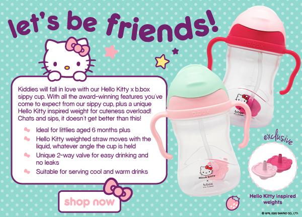 b.box x Hello Kitty Sippy Cup - Pop Star