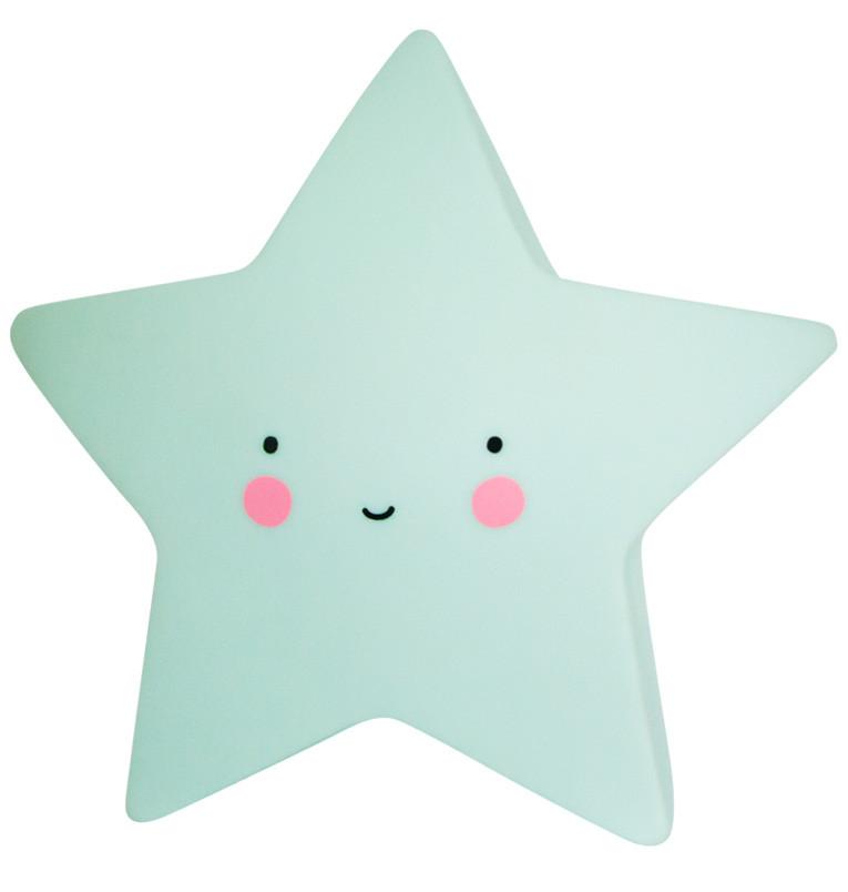 A Little Lovely Company Mini Star Light Mint