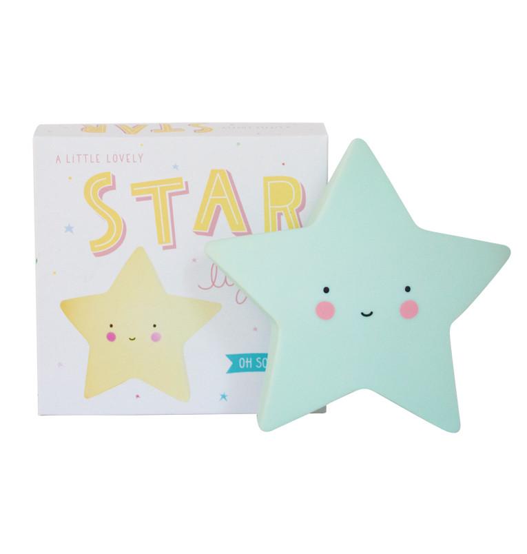 A Little Lovely Company Mini Star Light Mint