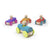 Tegu Magnetic Racers Teal Racer Wooden Blocks