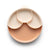 Miniware Healthy Meal Set - PLA Smart Divider Suction Plate + Silicone Divider in Toffee