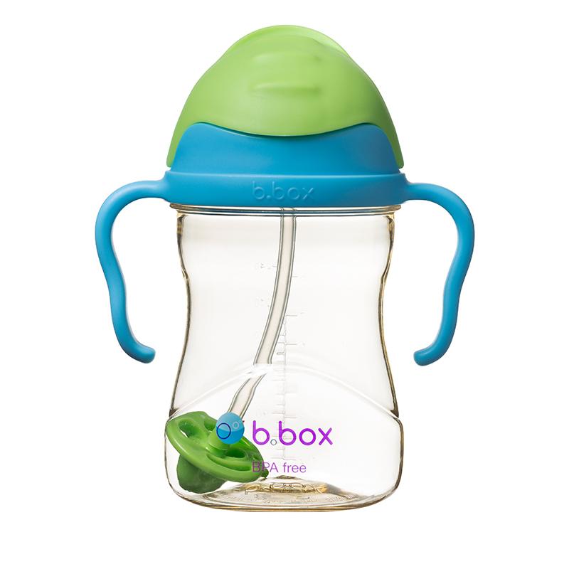 b.box NEW Sippy Cup - Deluxe Edition - PPSU - Blue Green