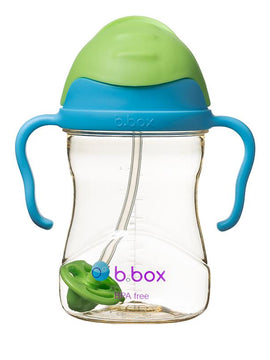 b.box NEW Sippy Cup - Deluxe Edition - PPSU - Blue Green