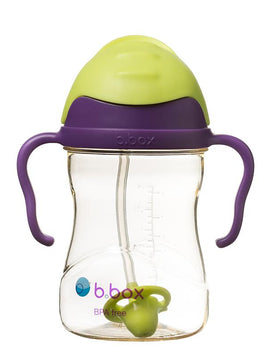 b.box NEW Sippy Cup- Deluxe Edition - PPSU - Green Purple