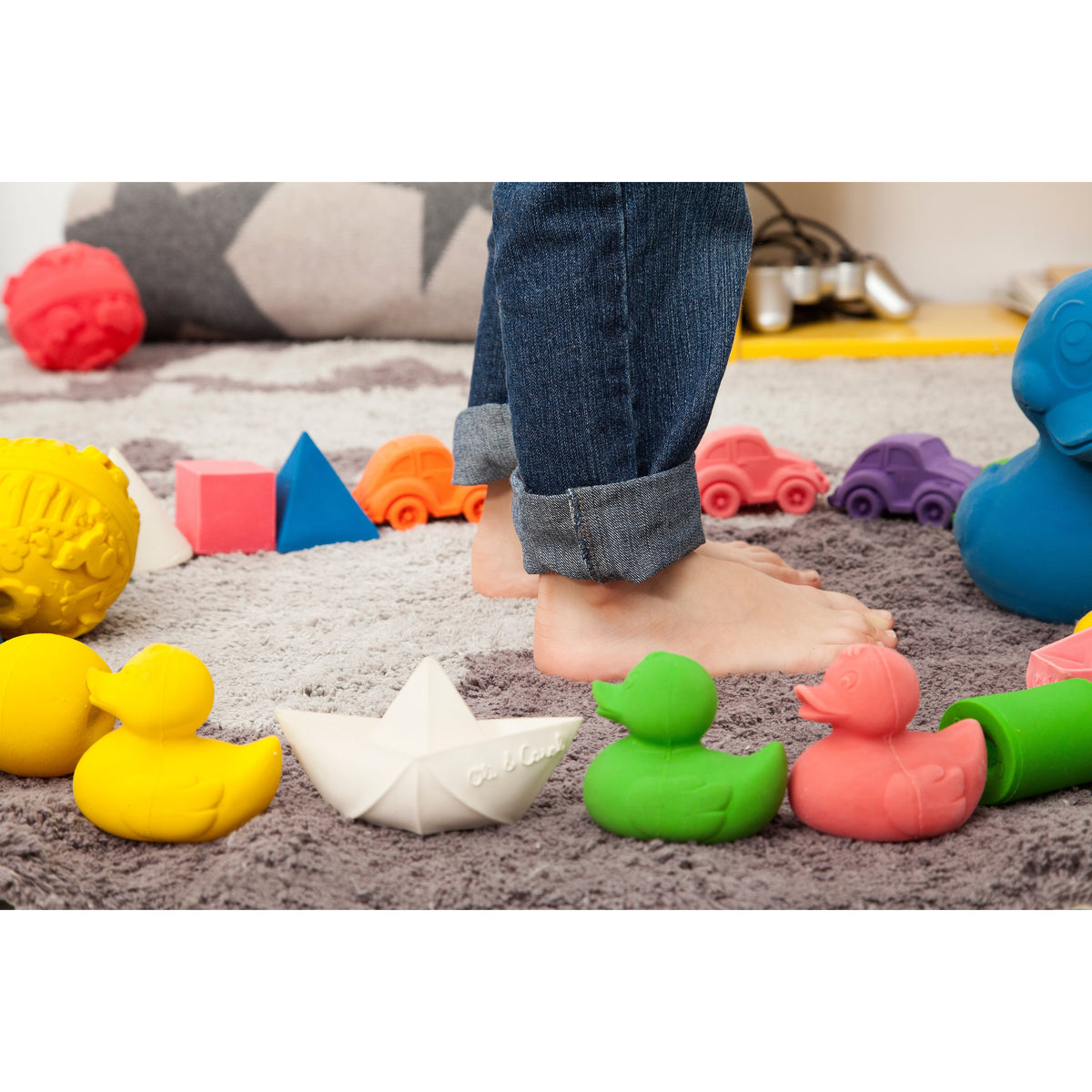Oli &amp; Carol Small Beetle Cars Teether