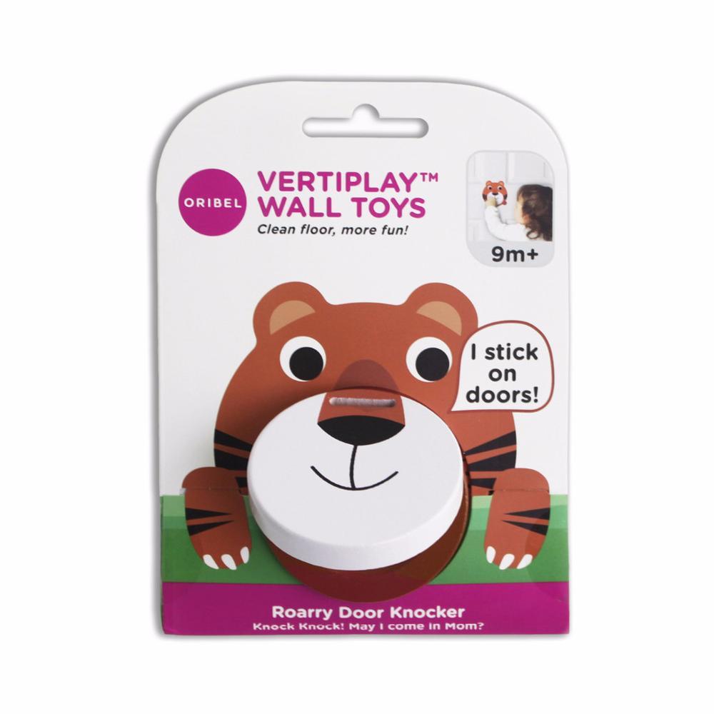 Oribel VertiPlay Wall Toy - Door Knocker - Roarry