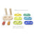 Tegu Floating Stacker Blue & Green Magnetic Wooden Blocks