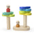 Tegu Floating Stacker Blue & Green Magnetic Wooden Blocks