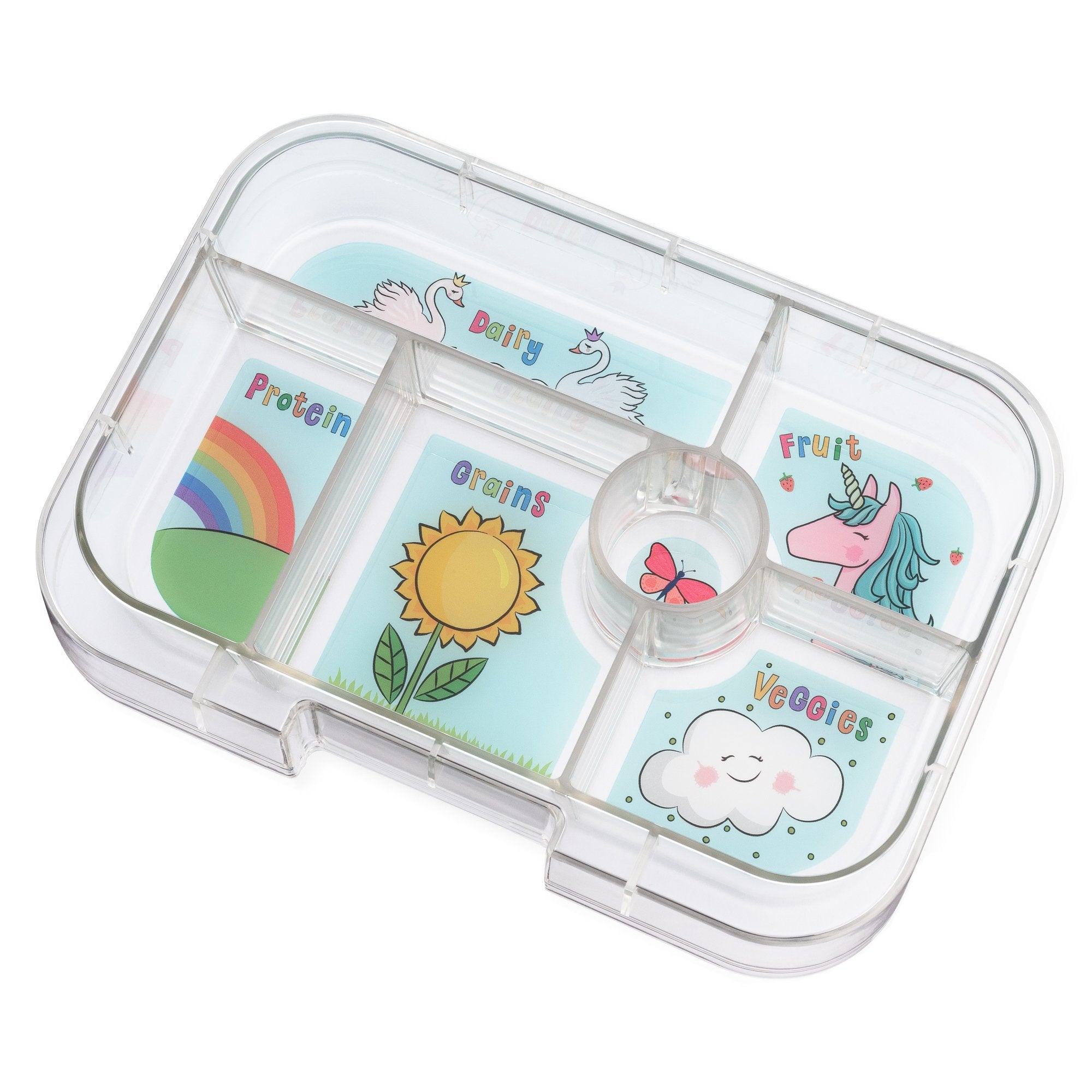 Yumbox Original Misty Aqua 6 Compartment Lunch Box