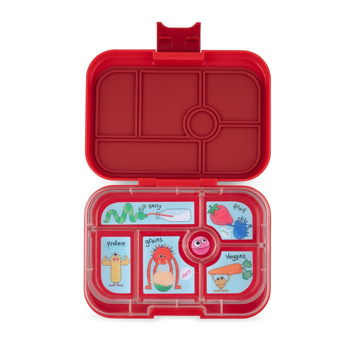 Yumbox Original Wow Red 6 Compartment Lunch Box