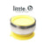 little.b Double-Layer 316 Stainless Steel Suction Bowl - Yellow