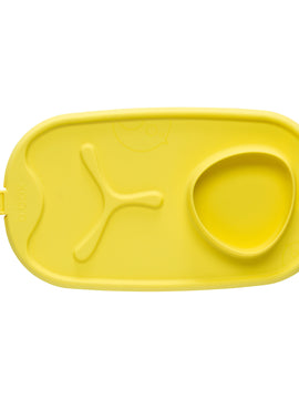 b.box Roll + Go Mealtime Mat - Lemon Sherbet
