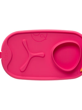 b.box Roll + Go Mealtime Mat - Strawberry Shake