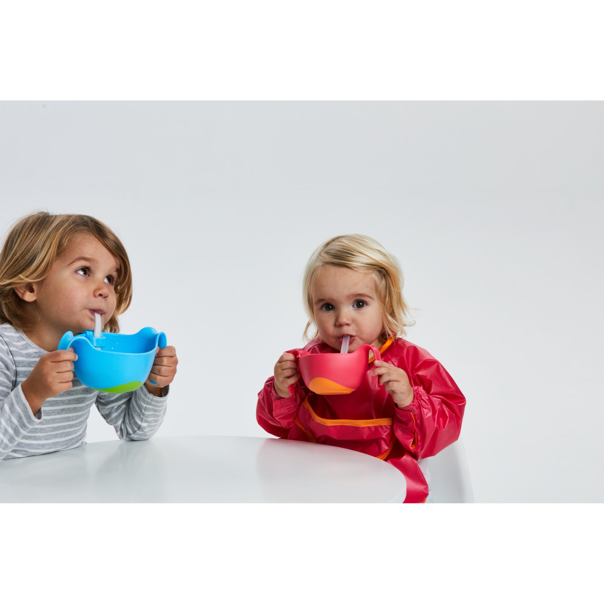 b.box 3 in 1 Bowl and Straw - Ocean Breeze