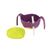 b.box Bowl and Straw XL - Passion Splash