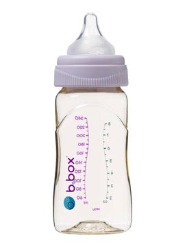 b.box PPSU Baby Bottle 240ml (8oz) - Peony