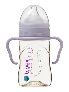 b.box PPSU Baby Bottle Handle - Peony (set of 2)