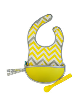 b.box Travel Bib - Mellow Yellow