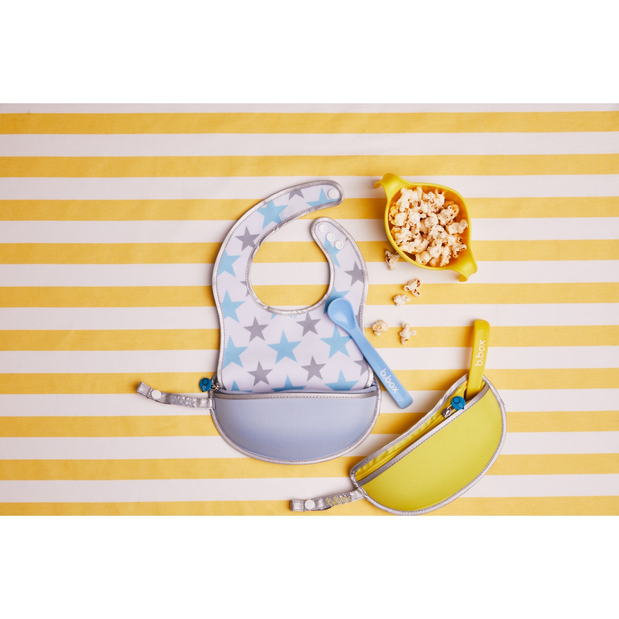 b.box Travel Bib - Mellow Yellow