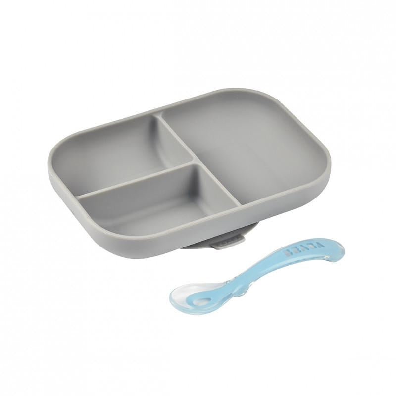 beaba-divided-silicone-plate-and-spoon-set-grey- (1)