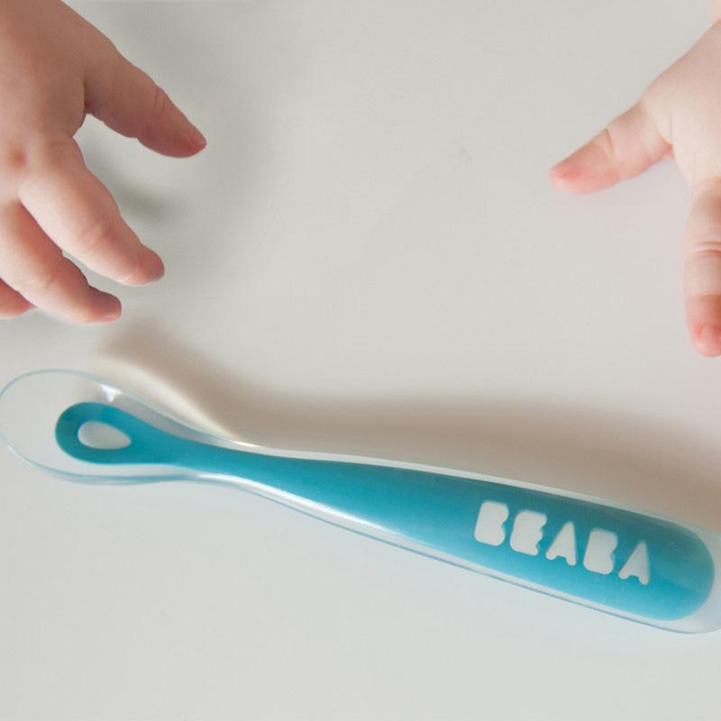 beaba-ergonomic-1st-age-silicone-spoon-blue (2)