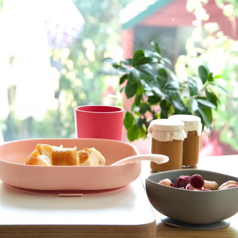 beaba-silicone-dinner-set-pink (4)