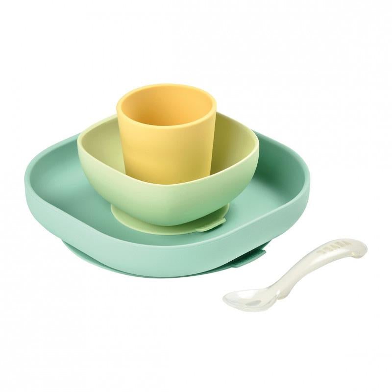 beaba-silicone-dinner-set-yellow (1)
