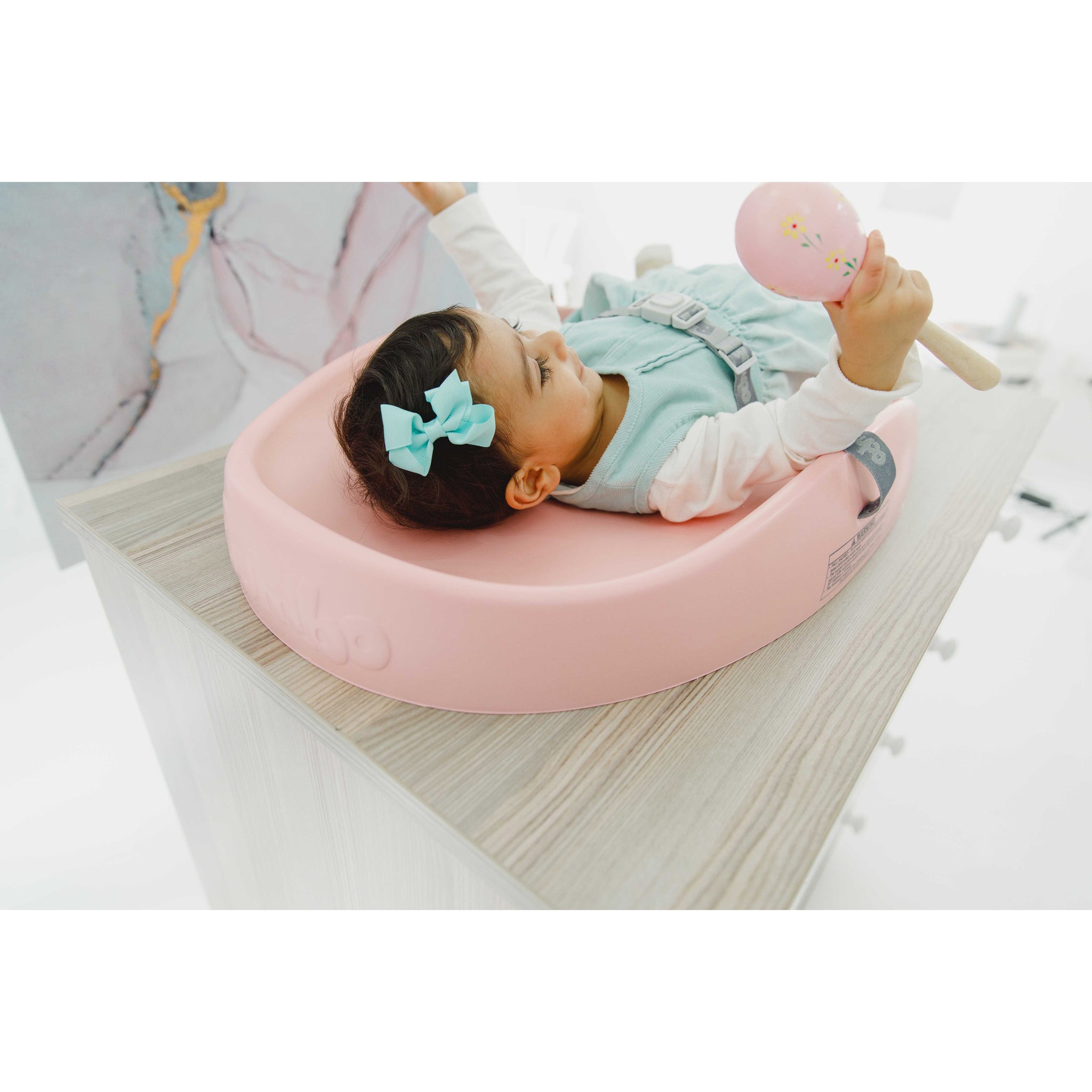 Bumbo changing pad sales pink