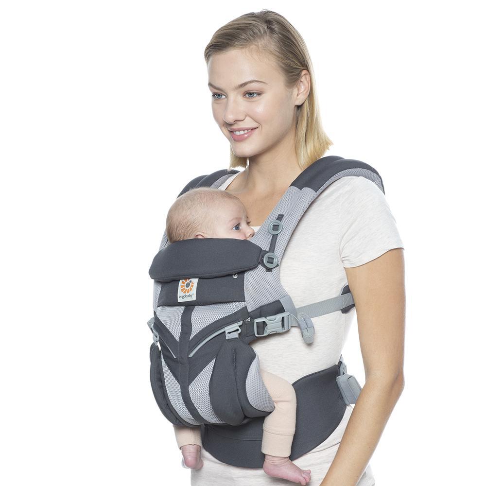Ergobaby Omni 360 Cool Air Mesh Baby Carrier - Carbon Grey