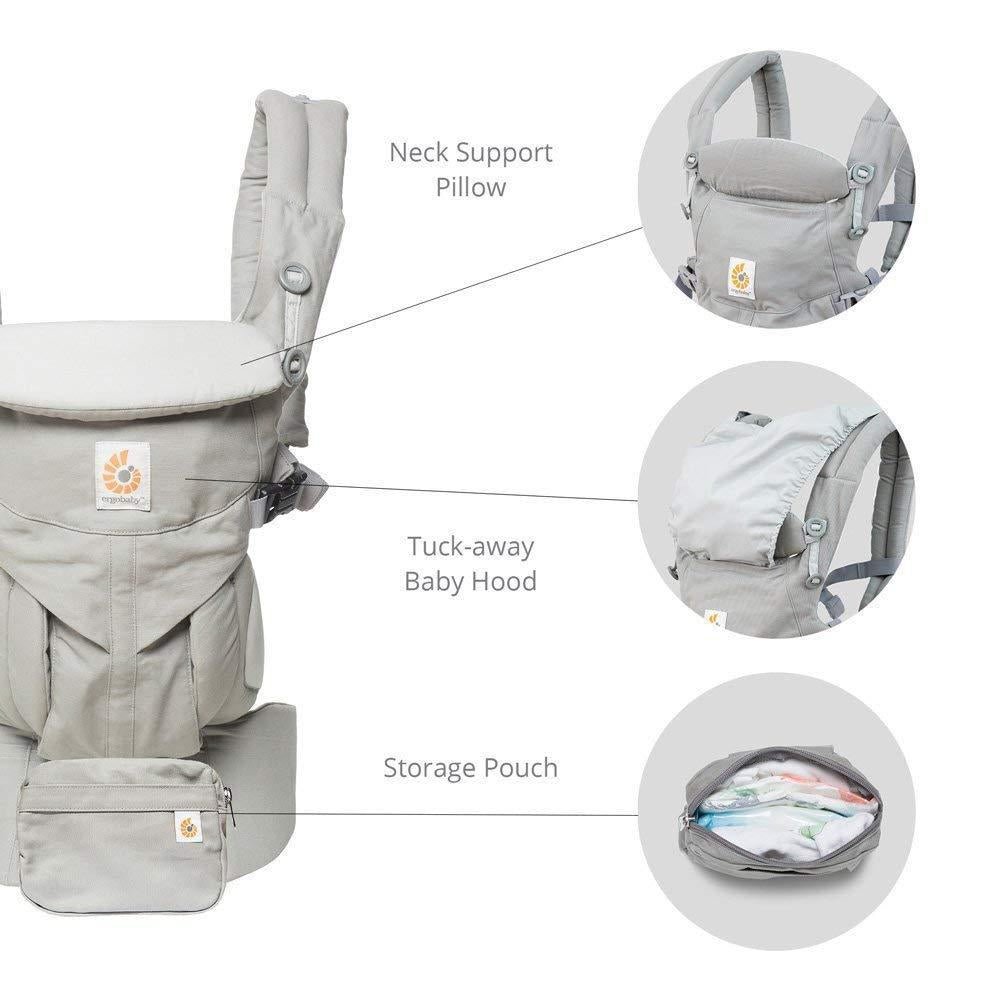 ergobaby carrier pink Ergobaby Omni 360 Cool Air Mesh Baby Carrier - Pink Digi Cam