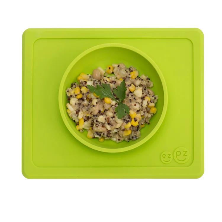 ezpz-mini-bowl-silicone-bowl-&amp;-placemat-coral- (2)