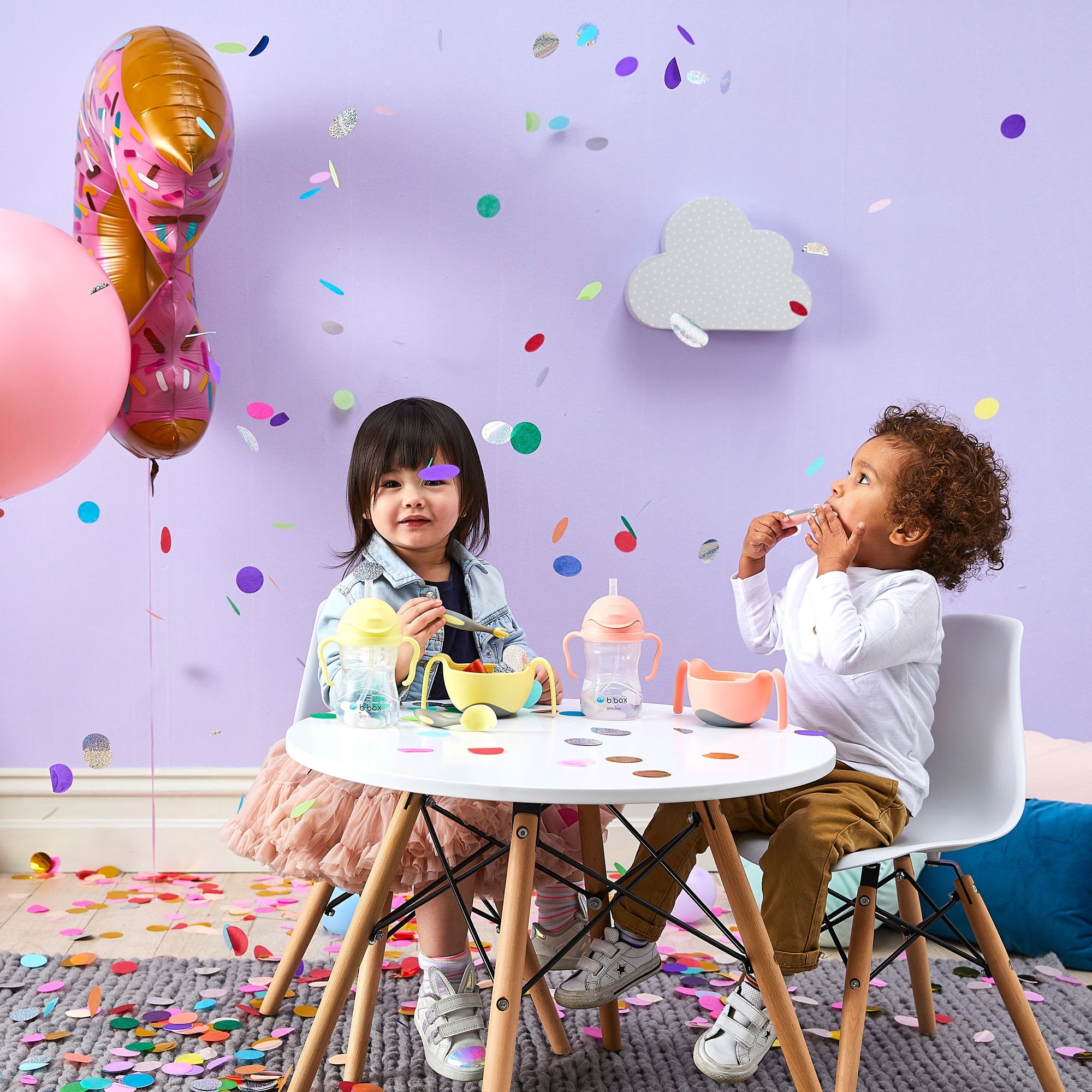 b.box Cutlery Set - Gelato Yellow - Banana Split