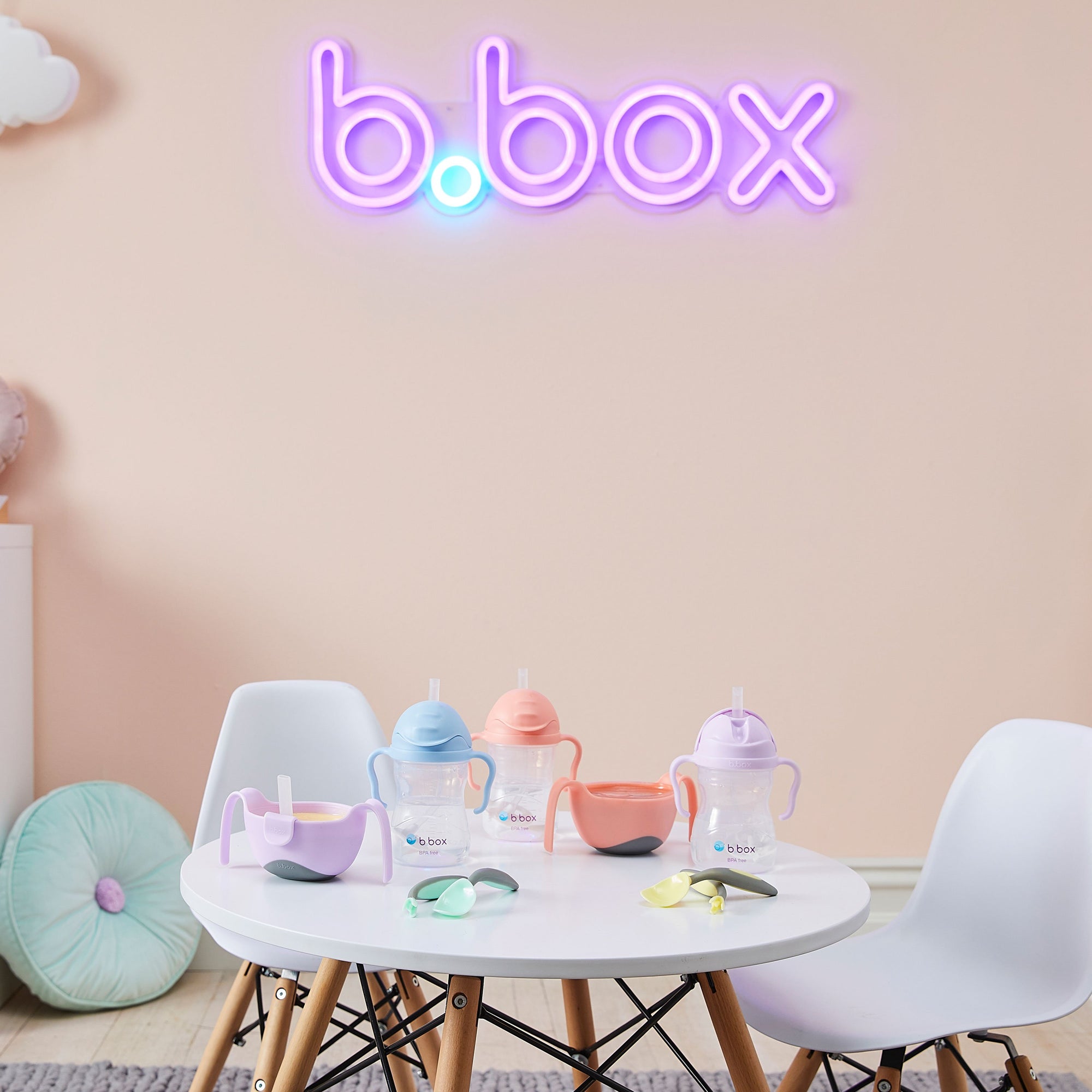 b.box 餵食餐具套装 - Gelato Green - Pistachio