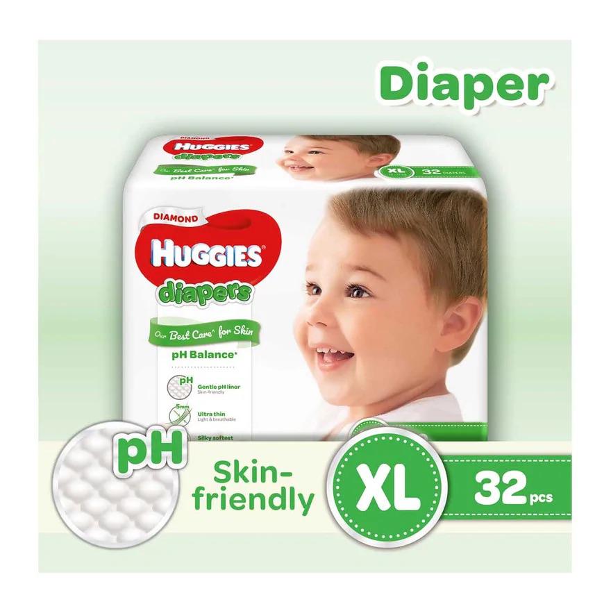 Huggies Diamond Diaper - XL - 32pc