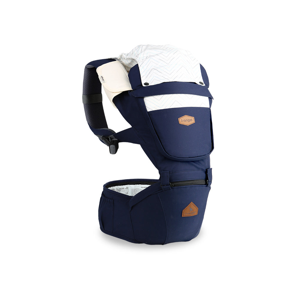 i-angel 2-in-1 NATURE Hipseat Carrier - Ocean Blue