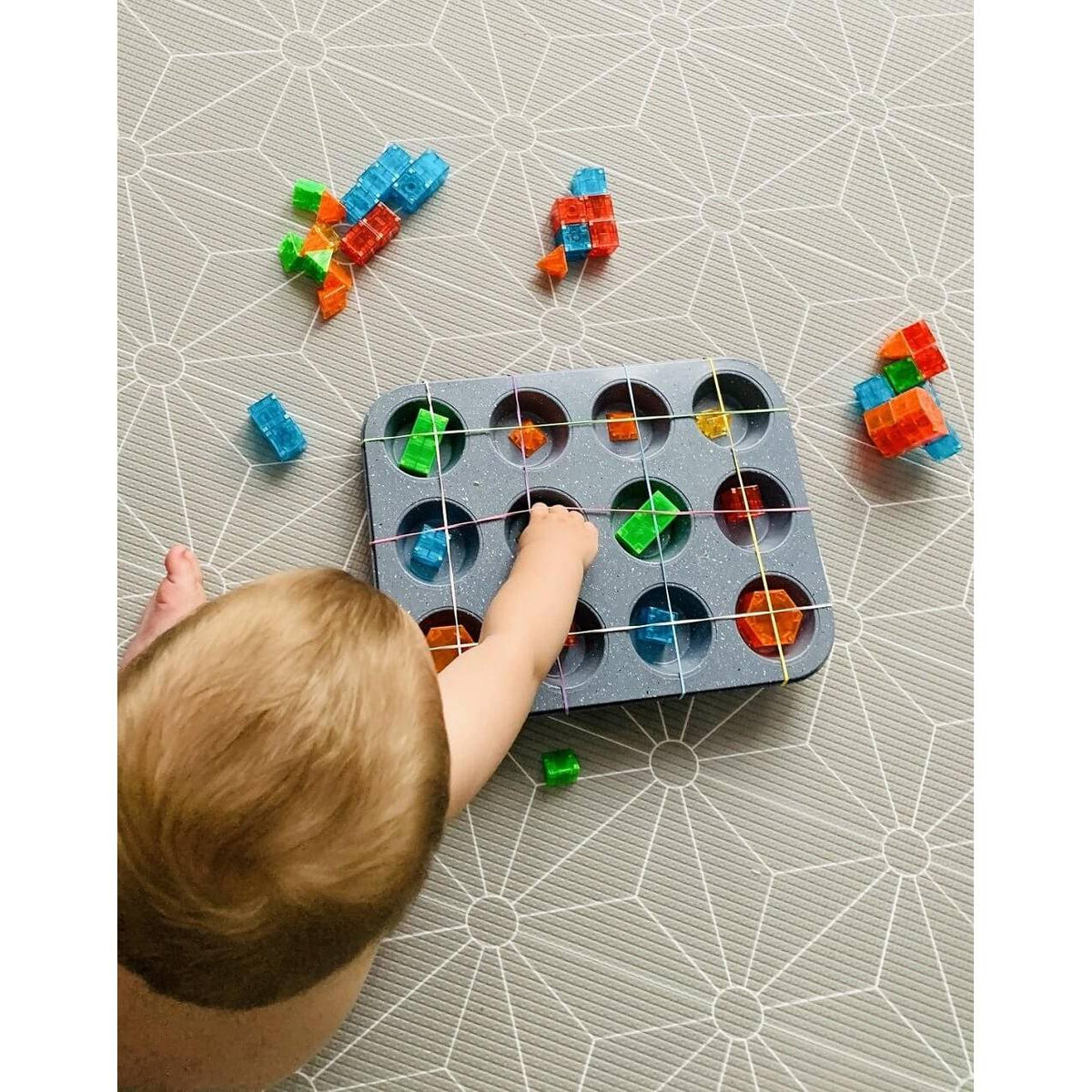 Magna-Tiles Qubix 85-Piece Set