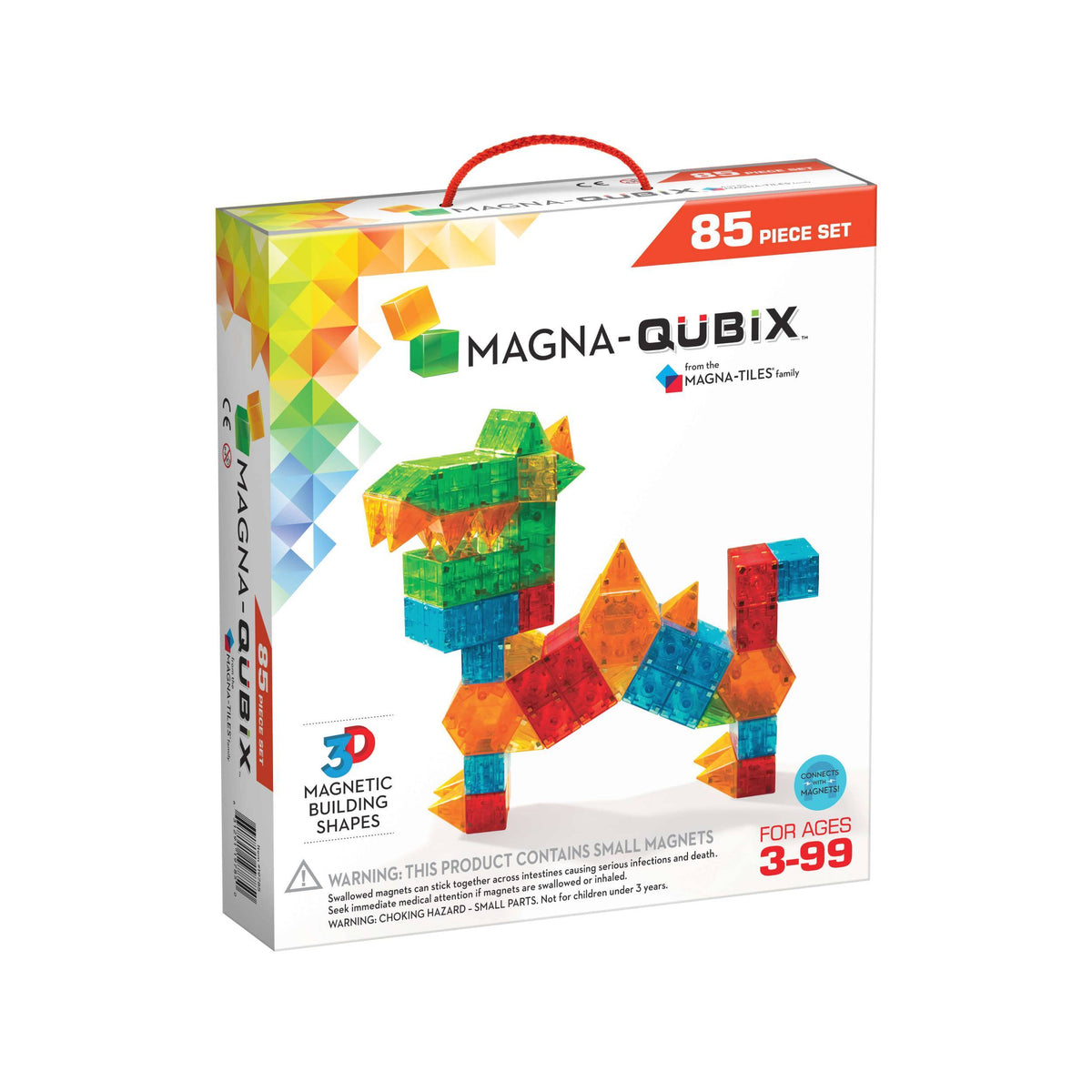 Magna-Tiles Qubix 85-Piece Set