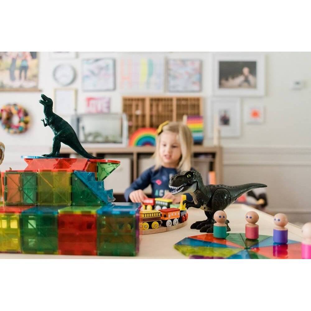 Magna-Tiles Tiles Clear Colors 32-Piece Set