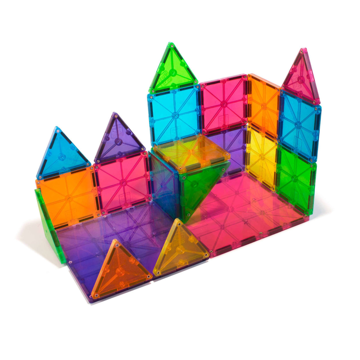 Magna-Tiles Tiles Clear Colors 32-Piece Set