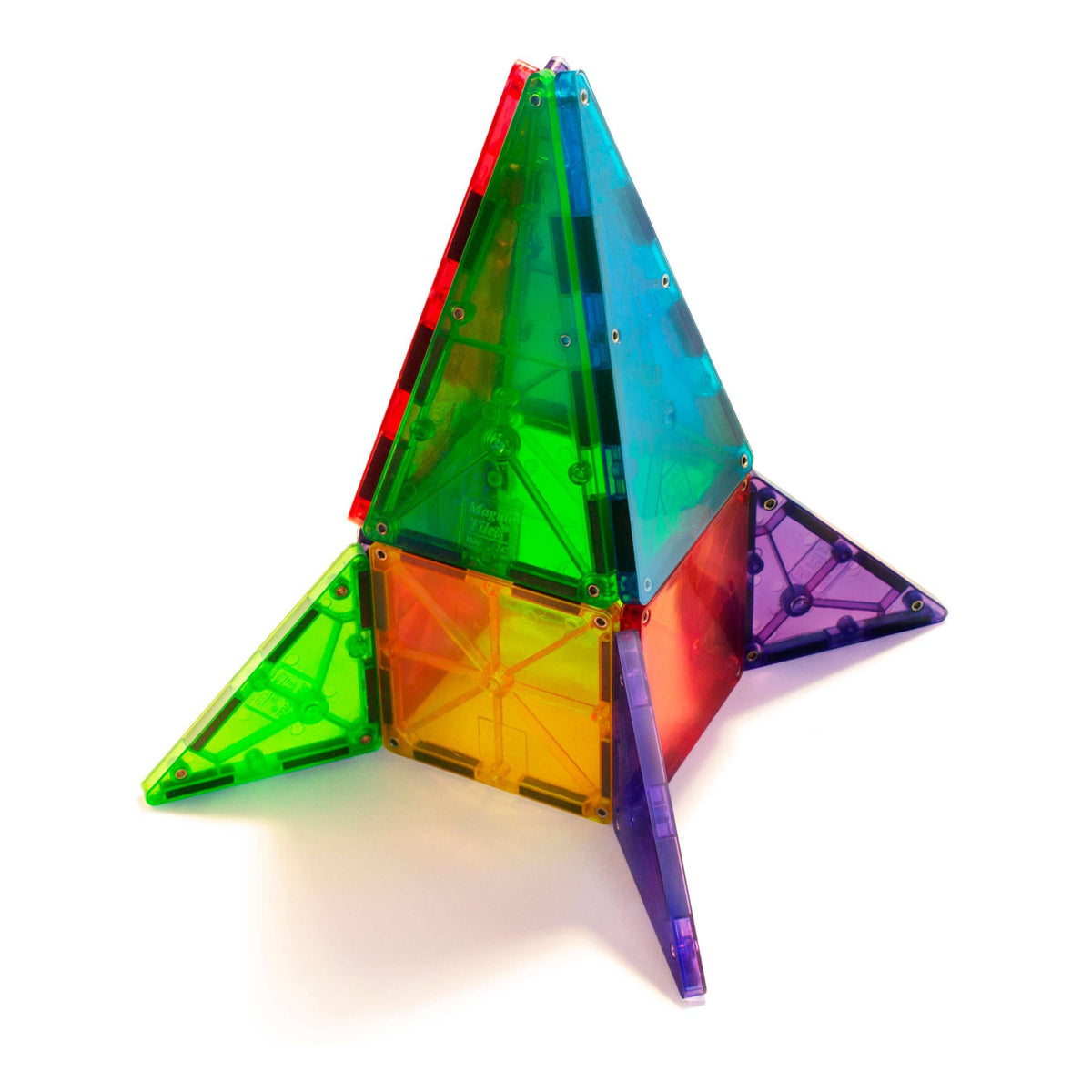 Magna-Tiles Tiles Clear Colors 32-Piece Set