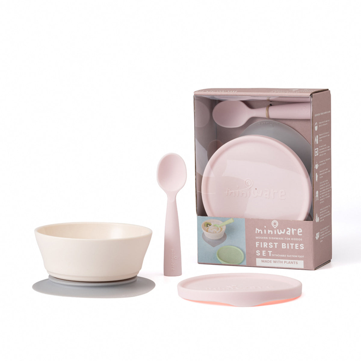 miniware-first-bite-set-pla-cereal-suction-bowl-vanilla-+-silicone-spoon-and-cover-in-cotton-candy- (1)