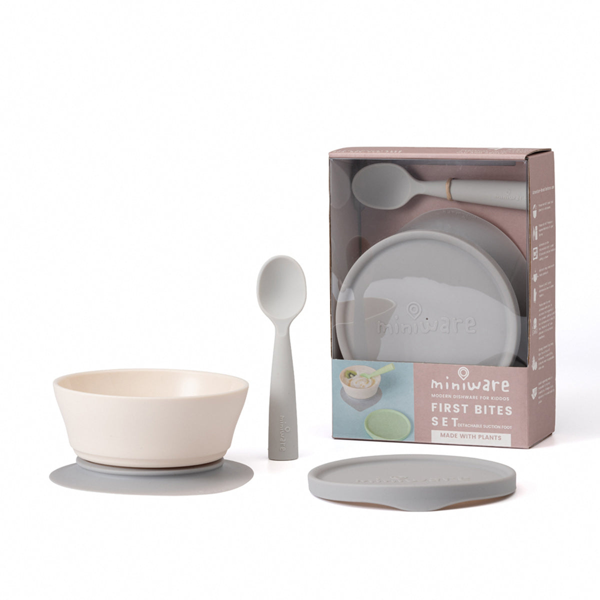 miniware-first-bite-set-pla-cereal-suction-bowl-vanilla-+-silicone-spoon-and-cover-in-cotton-grey- (1)